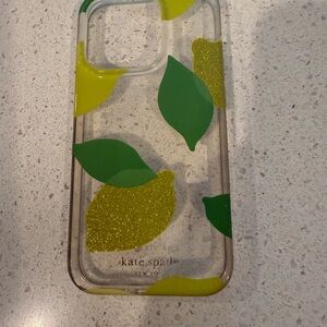 Kate Spade Green and Yellow Citrus iPhone Case